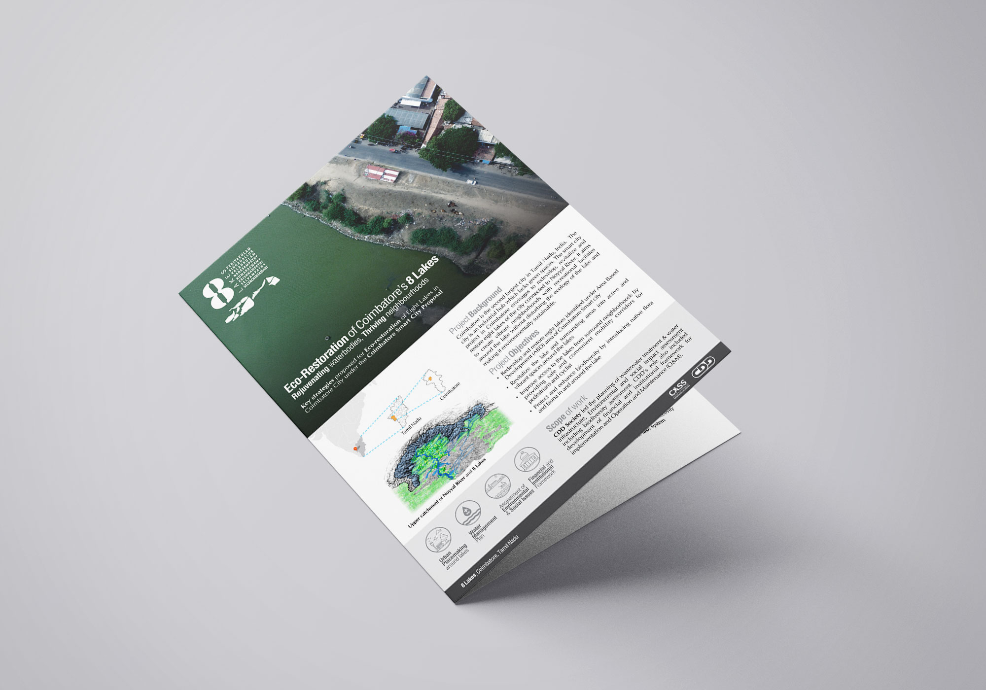 4-Pager Brochure for 8 Lakes Coimbatore Project